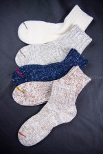 奈良靴下　L型スラブネップツイスター