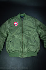 [受注生産11月15日まで!] [JetSetter] MA-1 ローカルヒーロー