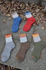 奈良靴下　On the Lake Hemp Socks